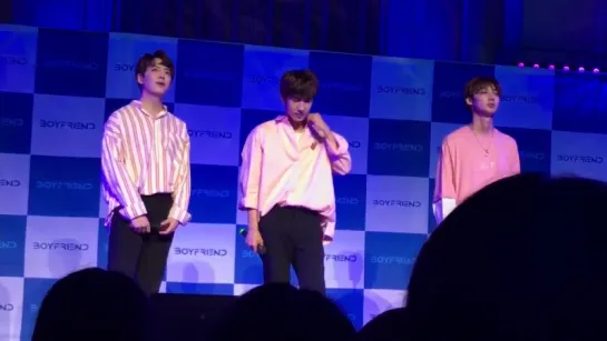 [Фанкам][08.06.17] #Boyfriend на релиз-мероприятии, посвященном выпуску мини-альбома "Summer" в VenusFort (Токио)