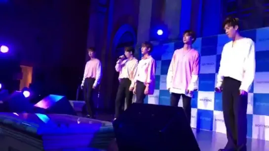 [Фанкам][08.06.17] #Boyfriend на релиз-мероприятии, посвященном выпуску мини-альбома "Summer" в VenusFort (Токио)