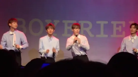 [Фанкам][07.06.17] #Boyfriend на релиз-мероприятии, посвященном выпуску мини-альбома "Summer" в ALTA THEATER (Токио)