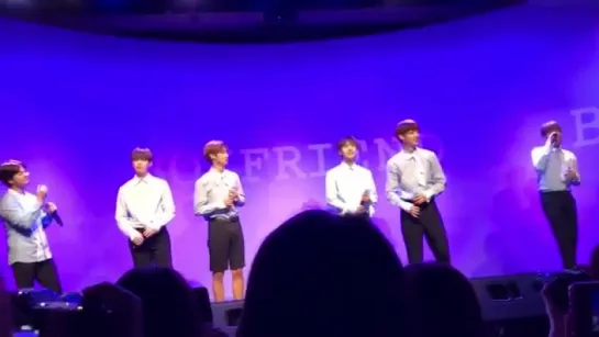 [Фанкам][07.06.17] #Boyfriend на релиз-мероприятии, посвященном выпуску мини-альбома "Summer" в ALTA THEATER (Токио)