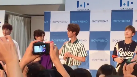 [Фанкам][06.06.17] #Boyfriend на релиз-мероприятии, посвященном выпуску мини-альбома "Summer" в LaLaPort TOKYO-BAY (Чиба)