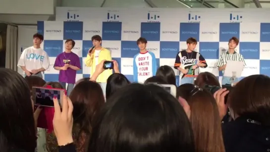 [Фанкам][06.06.17] #Boyfriend на релиз-мероприятии, посвященном выпуску мини-альбома "Summer" в LaLaPort TOKYO-BAY (Чиба)