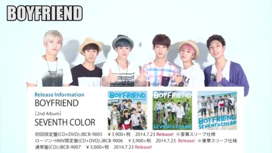 Message from Boyfriend for SongsNet