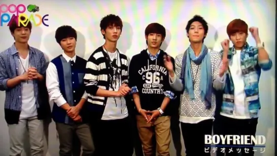 [MESSAGE][30.05.14] Boyfriend @ Pop parade