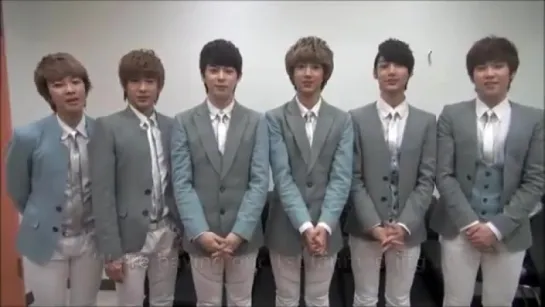 [MESSAGE][10.01.12] Boyfriend @ Singapore 1st Fan Meeting Video Greeting