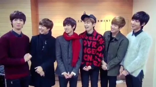 [07.01.14] BOYFRIEND  BESTFRIEND, Happy New Year