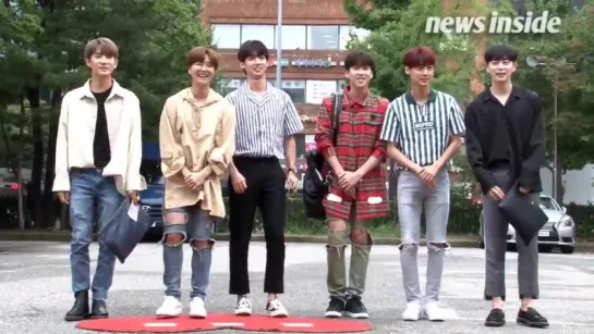 [Новости|VK][25.08.17] Boyfriend по дороге на Music Bank