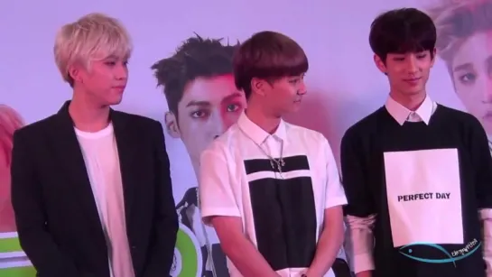 [INTERVIEW][08.08.14] Пресс-конференция Boyfriend @ MBK