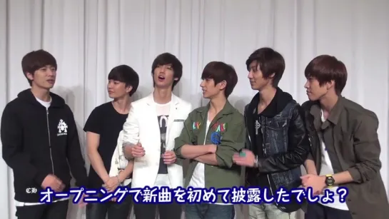 [130925] BOYFRIEND _ タワレコUst「K-POP LOVERS!」コメント#1