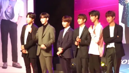 [Видео][09.12.17] #Boyfriend на фан-митинге в lotte Hotel GLOBAL LEADING 2017💕