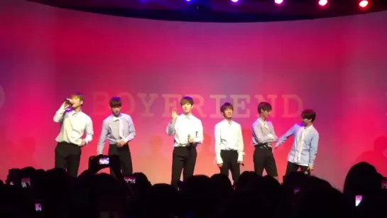 [VID][07.06.17] #Boyfriend на релиз-мероприятии, посвященном выпуску мини-альбома "Summer" в ALTA THEATER (Токио)