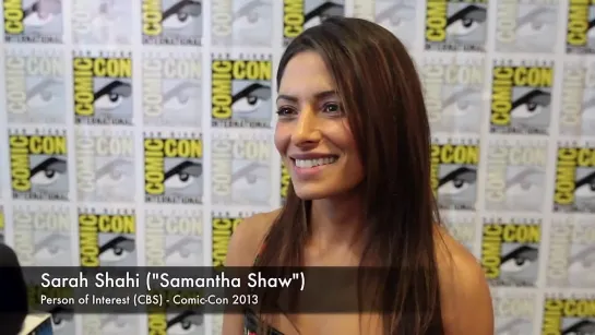 Person of Interest Season 3 - Sarah Shahi Interview (Comic Con 20.07.13)