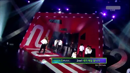 110702 2NE1 - I Am The Best on Music Core