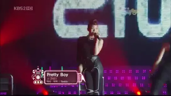 2NE1 - Pretty Boy (Live)