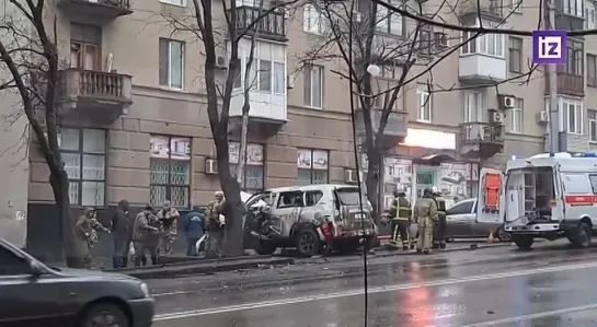 ‼️ ‍ ️An SUV exploded in the center of Donetsk