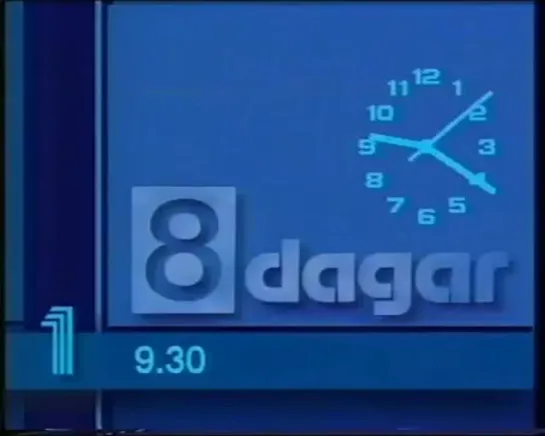 8 Dagar-klocka 1987