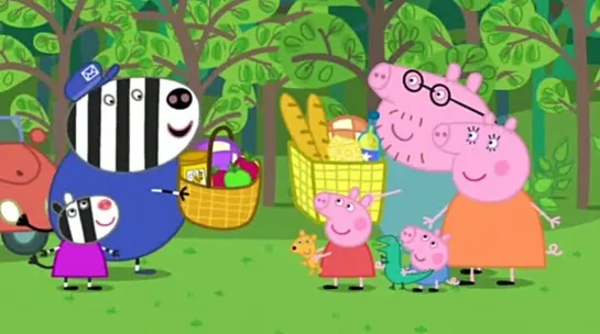 Peppa Pig / Eng / 2 Сезон - 2 Серия Teddy's Day Out