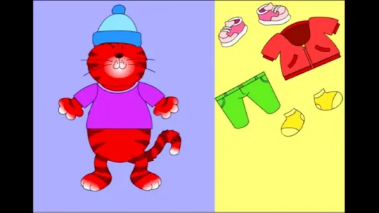 Английский язык для детей с Кукки. Одежда _ English for children with Cookie. Clothes