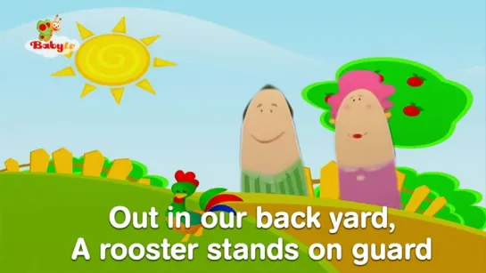 Rooster -  Learning Animal Sounds and Names for Kids  Toddlers - BabyTV