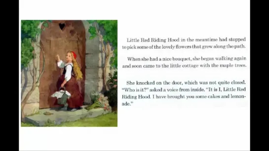 Английский для Детей. Сказка - Красная Шапочка _ Little Red Riding Hood