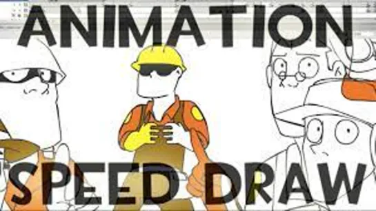 Behind The Scenes of Dont Touch That TF2 Animation [Speed Draw] [CuteC3]