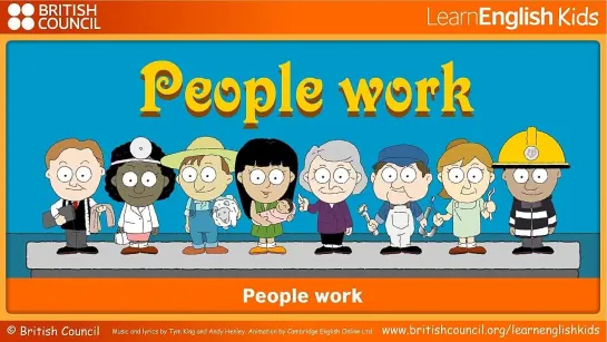 People work - Nursery Rhymes & Kids Songs