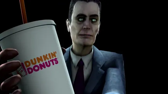 G-Man and donut.[SFM]