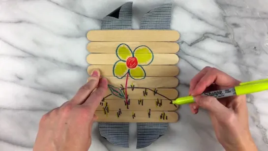 Craft Stick Puzzle Easy DIY Game for Kids!