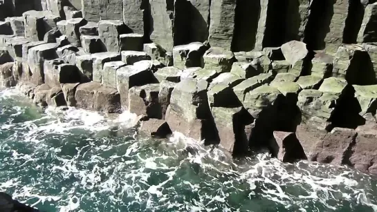 Inside Fingals Cave on Staffa Sep 2011