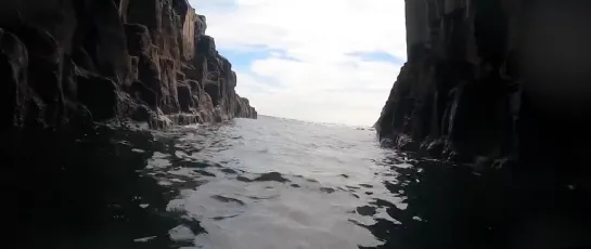 fingals cave swim