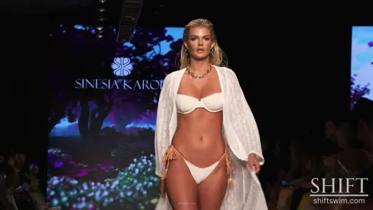 SINESIA KAROL 2023 4K   Bikini and Swimwear fashion Show   Swim Week in Miami