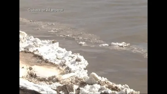 Вода на Оби прибывает незначительно