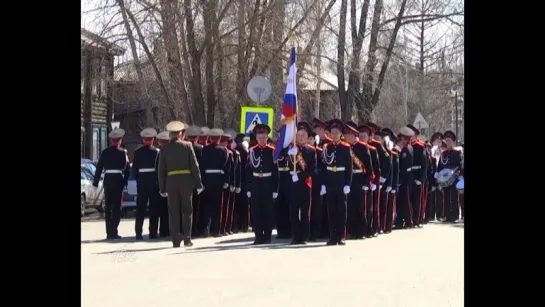 В центре Колпашева состоялась кадетская линейка