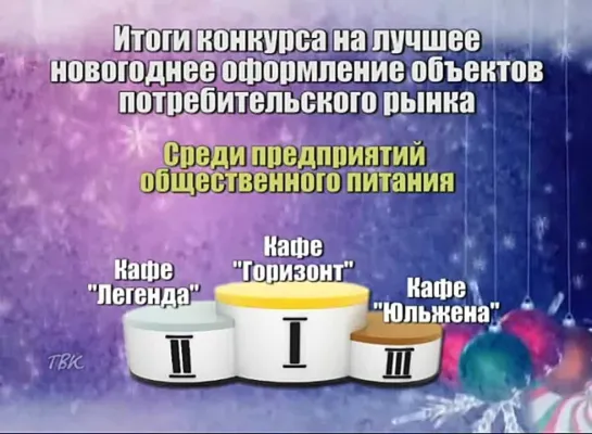 Подведены итоги районного конкурса на лучшее новогоднее оформление объектов потребрынка