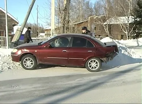 Очередная авария на перекрёстке Красноармейская-Лазо