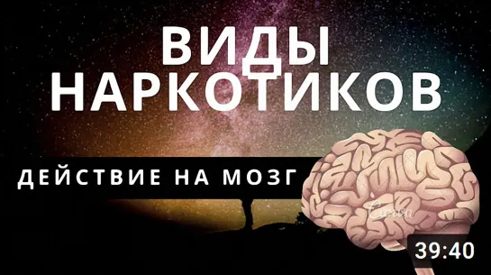 Классификация психоактивных веществ по действию на мозг.