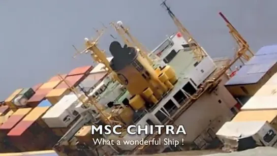 MSC Chitra  крушение в Индии