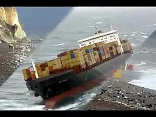 36 Container Ship Collision