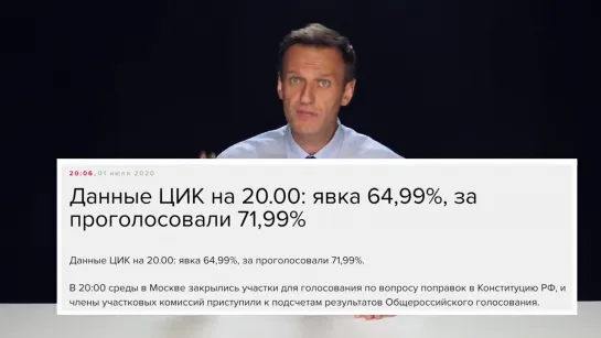 Итоги «голосования». Что делать дальше или как врёт Навальный