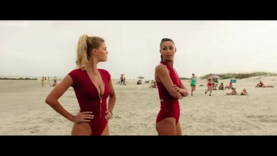 Ильфенеш Хадера (Ilfenesh Hadera), Келли Рорбах (Kelly Rohrbach) в фильме "Спасатели Малибу" (Baywatch, 2017) 1080p