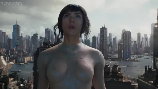 Скарлетт Йоханссон (Scarlett Johansson) в фильме "Призрак в доспехах" (Ghost in the Shell, 2017, Руперт Сандерс) 1080p