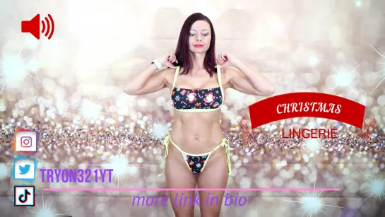 CHRISTMAS MINI BIKINI TRY ON HAUL # 02