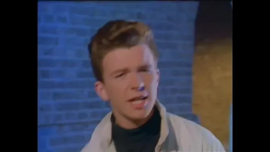 Rick Astley - Never Gonna Give You Up 1987 VHS