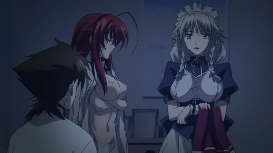 [MiraiDuB] Старшая школа DxD / High School DxD - 8 серия (MVO)