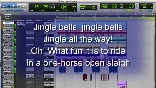 Пушной Jingle bells! Full ROCK-version! (with TEXT)