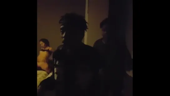 Ski Mask The Slump God rips freestyle while homie rips slut