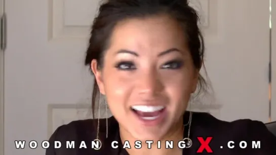 азиатка на Woodman casting Morgan Lee