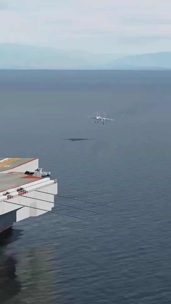 Su-33 cobra landing on aircraft carrier in DCS. #shorts