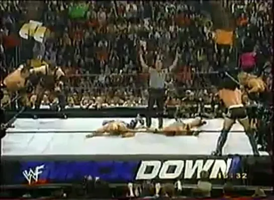 WWF SmackDown! 28.03.2002 - Мировой Рестлинг на канале СТС / Всеволод Кузнецов и Александр Новиков