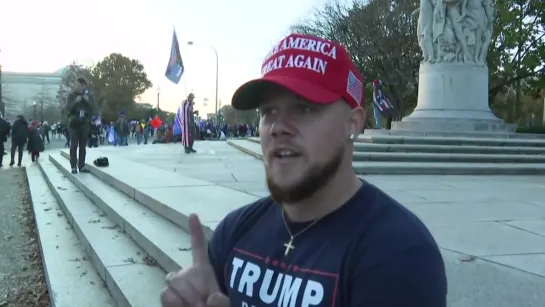 Protests turn violent after Donald Trump supporters descend on Washington in ele